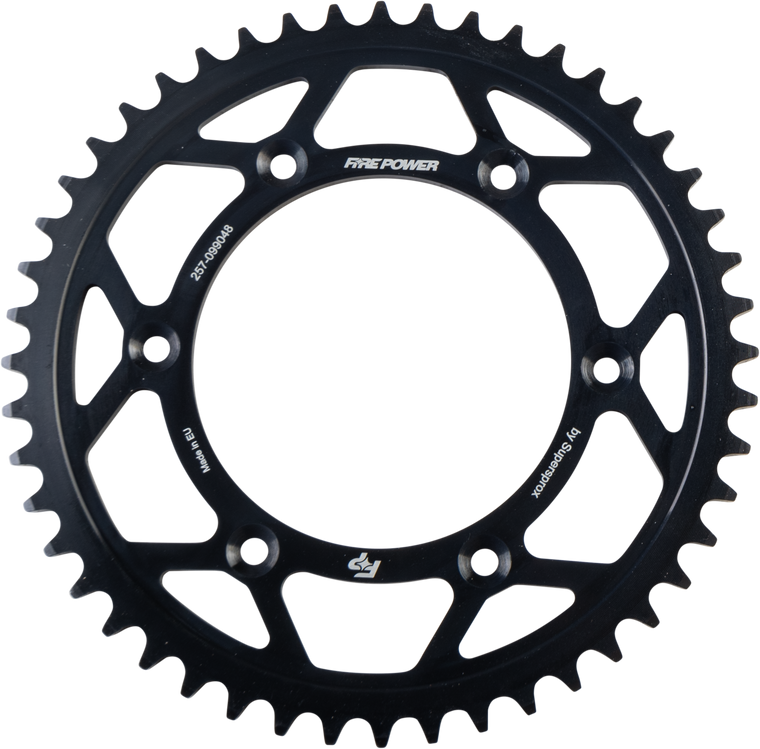Fire Power - Rear Sprocket Steel 48t Blk - FPS-990-48-BLK