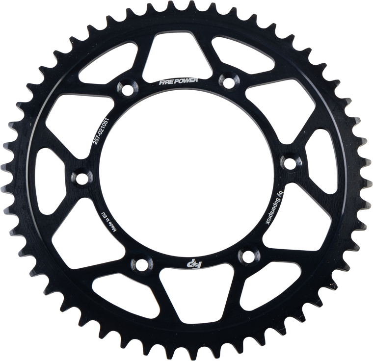 Fire Power - Rear Sprocket Steel 51t Blk - FPS-210-51-BLK