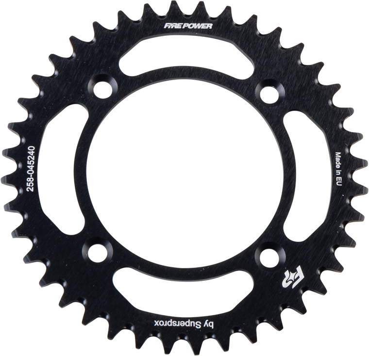 Fire Power - Rear Sprocket Aluminum 40t Blk - FPA-452-40-BLK
