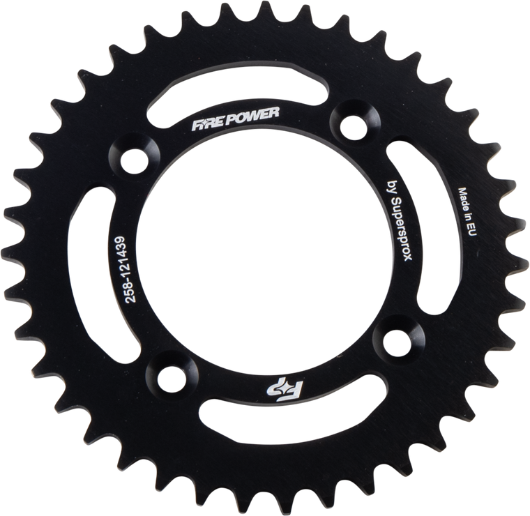 Fire Power - Rear Sprocket Aluminum 39t Blk - FPA-1214-39-BLK