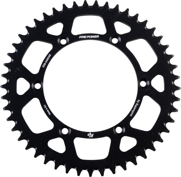 Fire Power - Rear Sprocket Aluminum 49t Blk - FPA-460-49-BLK