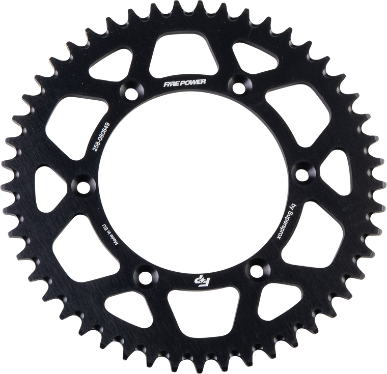 Fire Power - Rear Sprocket Aluminum 49t Blk - FPA-808-49-BLK