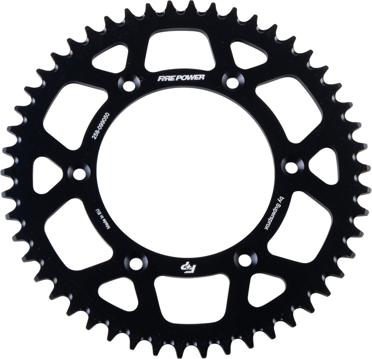Fire Power - Rear Sprocket Aluminum 50t Blk - FPA-990-50-BLK