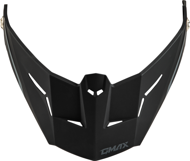 Gmax - Md-74 Visor W/screws Spectre Matte Black/red - G074163