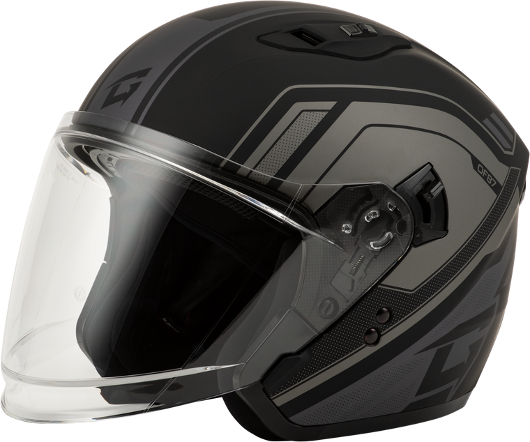 Gmax - Of-87 Duke Helmet Matte Black/grey Xl - O1287507
