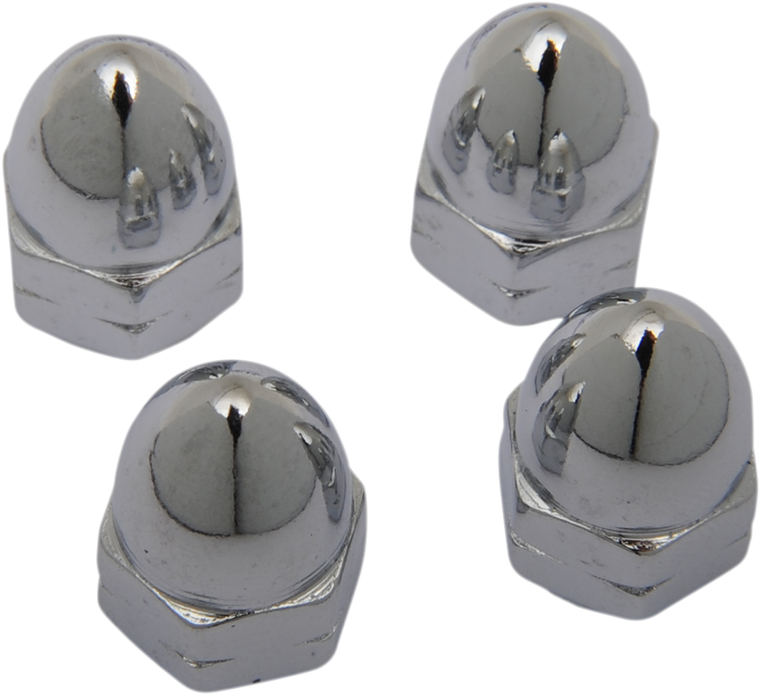 Drag Specialties - Acorn 8 Mm (4) - Chrome Ware Nuts - MBP1208