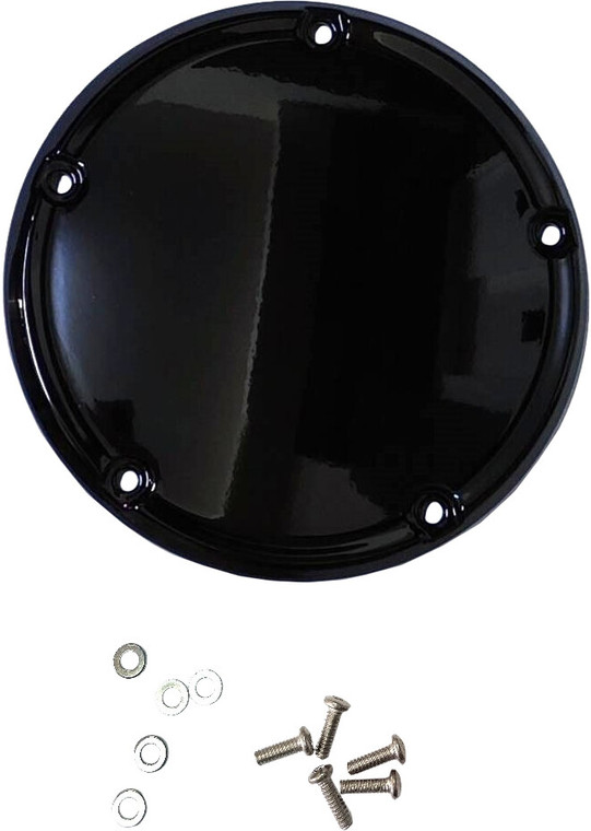 Harddrive - Derby Cover Gloss Blk M8 Softail Oe#25700971 - 302911