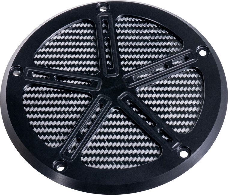 Hofmann Designs - M8 Softail Derby Cover Black - HDB1040B