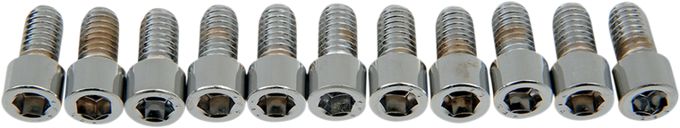 Drag Specialties - Bolts - Socket-Head - Smooth - 5/16-18 x 5/8" - Socket-Head Bolts - MPB214S