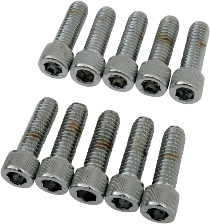 Drag Specialties - Bolts - Socket-Head - Knurled - 5/16-18 x 1" - Socket-Head Bolts - MPB217