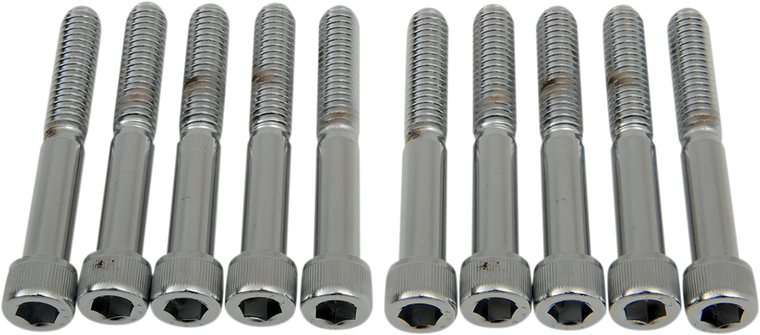 Drag Specialties - Bolts - Socket-Head - Knurled - 5/16-18 x 2-1/4" - Socket-Head Bolts - MPB222