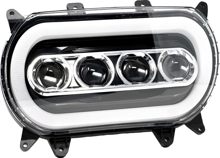Letric Lighting Co - Quad-beam Integrted Led Headlight `15-up Fltr - LLC-QB-FH