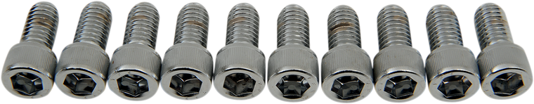 Drag Specialties - Bolts - Socket-Head - Knurled - 3/8-16 x 3/4" - Socket-Head Bolts - MPB237