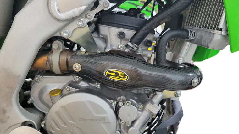 P3 - Heat Shield Carbon Kaw 250 Fmf - 206058