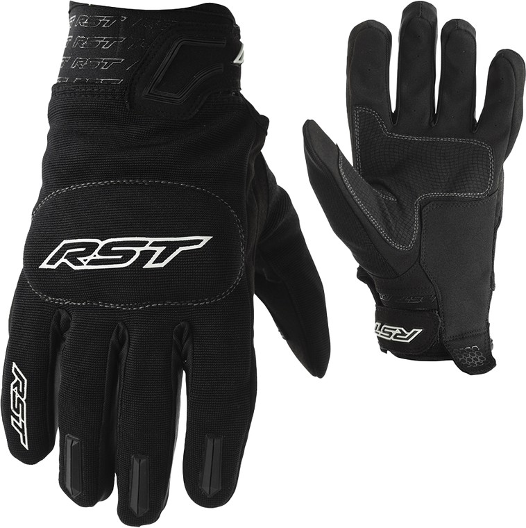 Rst - Rider Ce Glove Black/black Xl - 102100BLK-11
