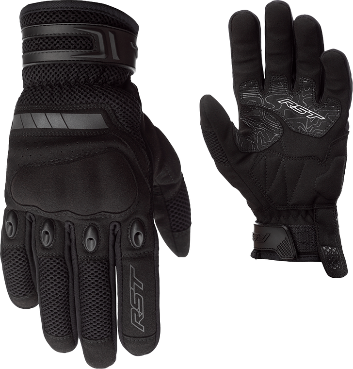 Rst - Ventilator-x Ce Glove Black/black Sm - 102951BLK-08