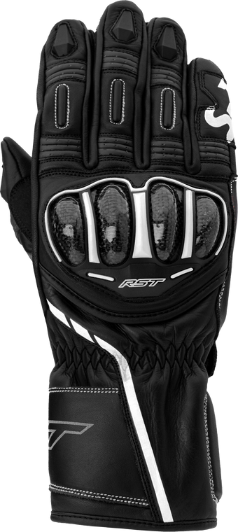 Rst - Ladies S1 Ce Glove Black/white  Md - 103060WHI-07