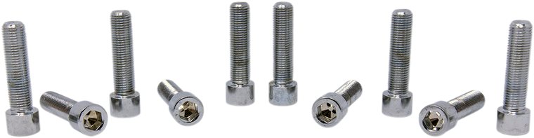 Drag Specialties - Smooth Socket Head - 3/8"-24 x 1-1/2" - Fine-Thread Bolts - MPB252S