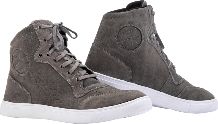 Rst - Hitop Moto Sneaker Ce Boot Grey Suede  Sz 11.5 - 103052GRY-45 Rst - Hitop Moto Sneaker Ce Boot Grey Suede  Sz 11.5 - 103052GRY-45