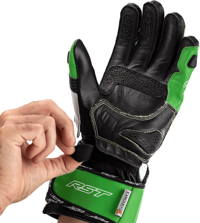 Rst - Tractech Evo 4 Ce Glove Neon Green/black Sz 08 - 102666NEO-08