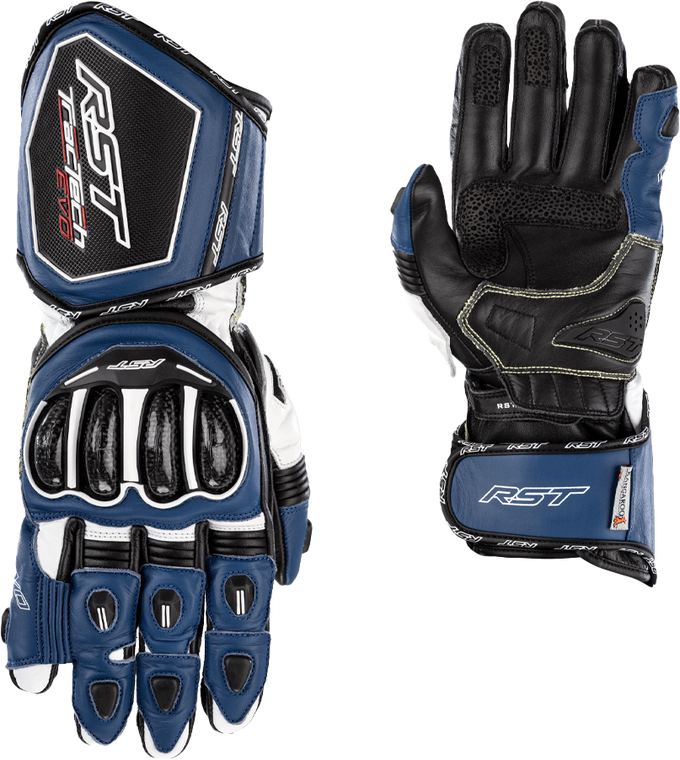 Rst - Tractech Evo 4 Ce Glove Blue/white/black Lg - 102666BLU-10