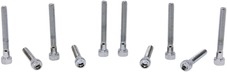 Drag Specialties - Bolts - Socket-Head - Knurled - 10-24 x 1-1/2" - #8 & #10 Fine and Coarse Bolts - MPB197