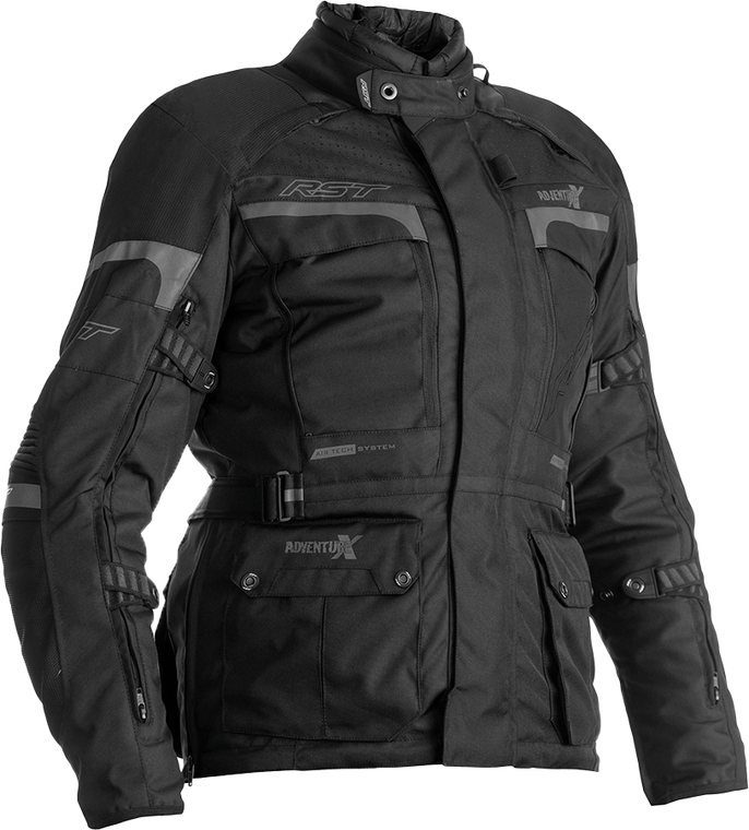 Rst - Ladies Pro Series Adventure-x Ce Jacket Blk/blk Txtl 2xl - 102380BLK-18