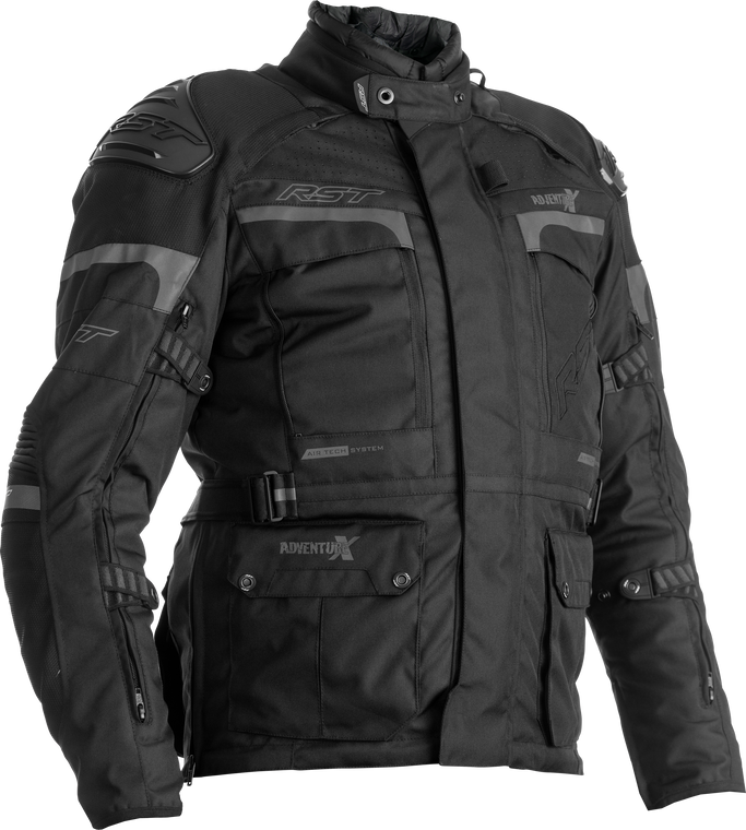 Rst - Pro Series Adventure-x Ce Jacket Black/black Textile Md - 102409BLK-42