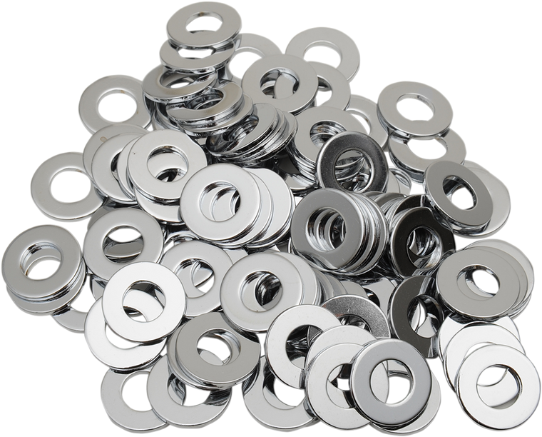 Drag Specialties - Washers - Flat - 5/16" - Chrome - Washers - MPB175