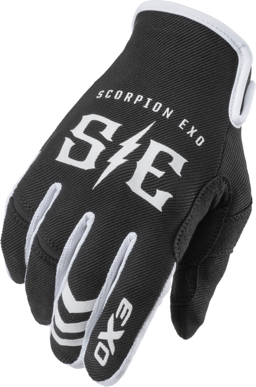 Scorpion Exo - Air-stretch Gloves Charge Black/white 3x - G44-038