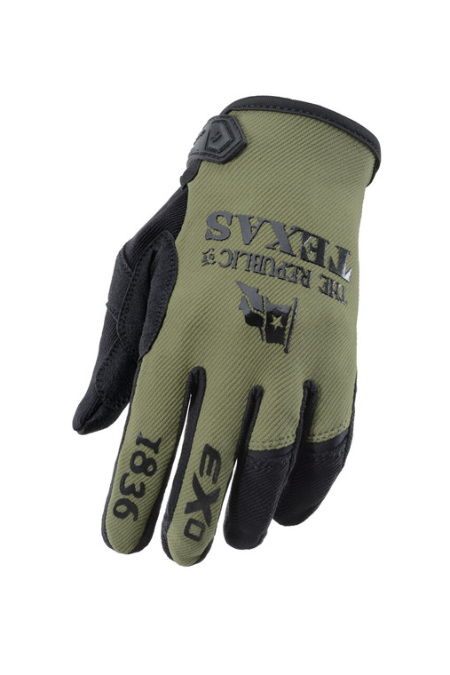 Scorpion Exo - Moto-flex Gloves Lone Star Olive/black Lg - G49-405