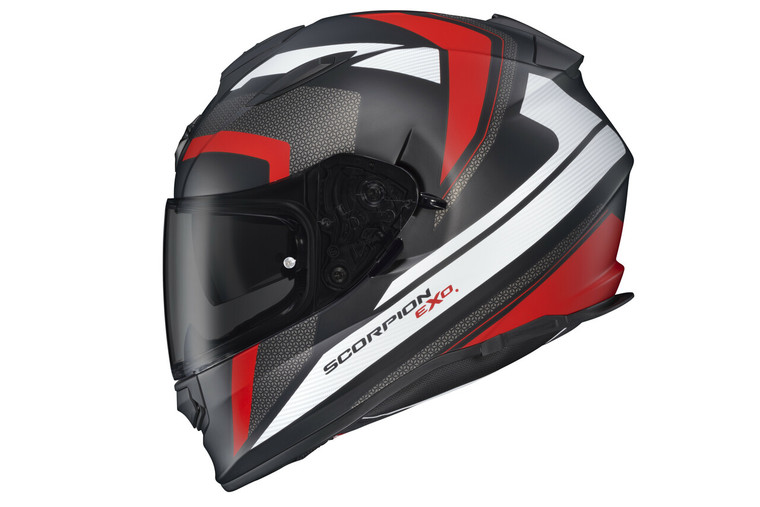 Scorpion Exo - Ryzer Full-face Helmet Evolution Red 2x - RYZ-2017