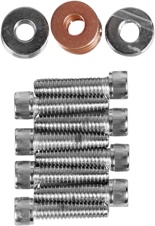 Drag Specialties - Bolt Set with Washers - Rocker Box - Socket-Head - Bolt Set - MK123