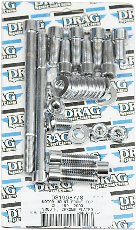 Drag Specialties - Bolt Set - Motor Mount - Smooth - XL - Bolt Set - MK264S