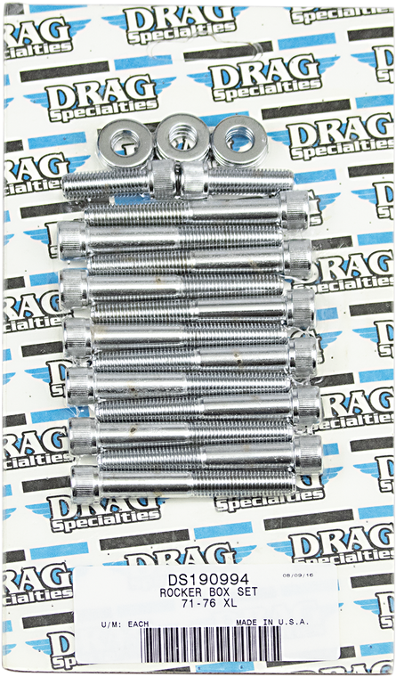 Drag Specialties - Bolt Set - Allen-Head - Rocker-Box - Socket-Head Bolt Set - MK208