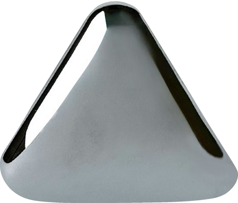 Custom Dynamics - Cover Chrome For 3-hole Rear Fender - CD-ELIM-TRI-C