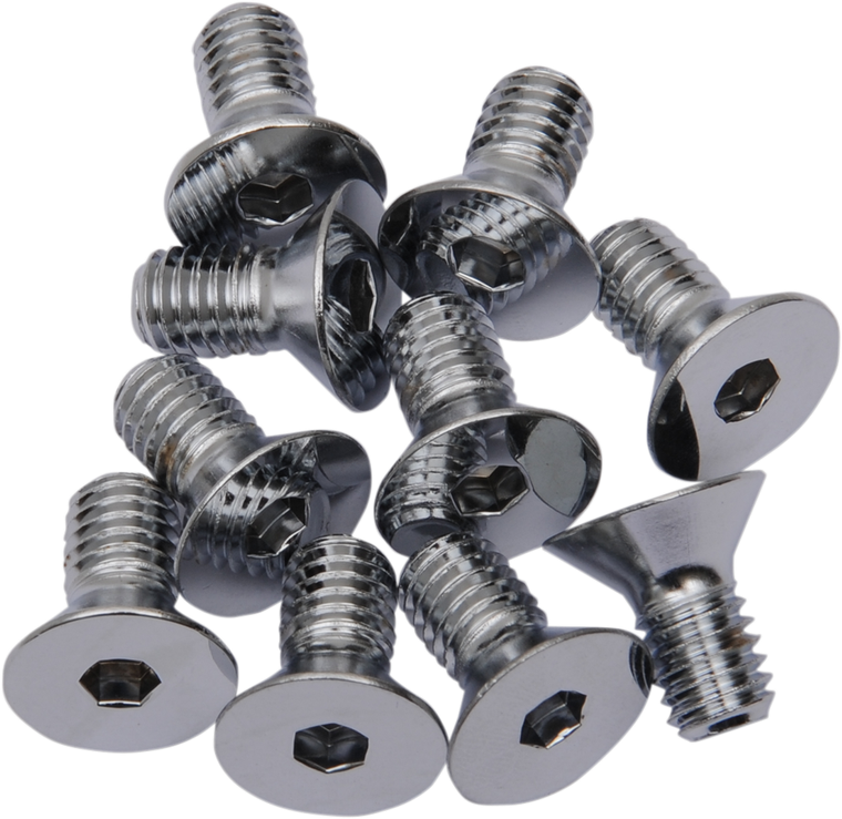 Drag Specialties - 3/8X16X1" Counter Sunk - Countersunk Socket-Head Bolts - MPB585