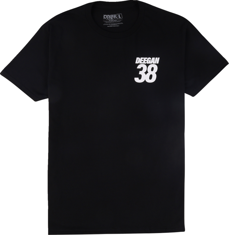 Deegan Apparel - Tee Youth Mx2 Black Xl - DBTSS3009BLKXL