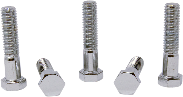 Drag Specialties - Bolts - Hex-Head - Chrome - 7/16"-14 x 2" - Replacement Hex-Head Bolts - MPB670