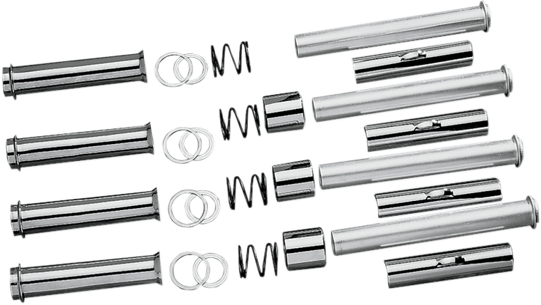 Drag Specialties - Pushrod Tube Kit - Big Twin - Pushrod Tube Kit - 75711 Drag Specialties - Pushrod Tube Kit - Big Twin - Pushrod Tube Kit - 75711