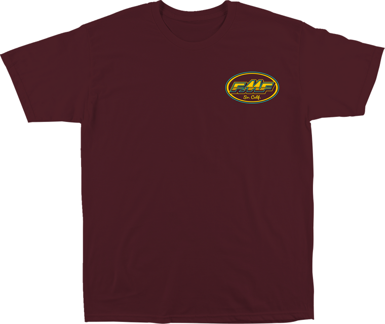 Fmf - Tee Stay Golden Maroon Sm - SP24118904MRNSM