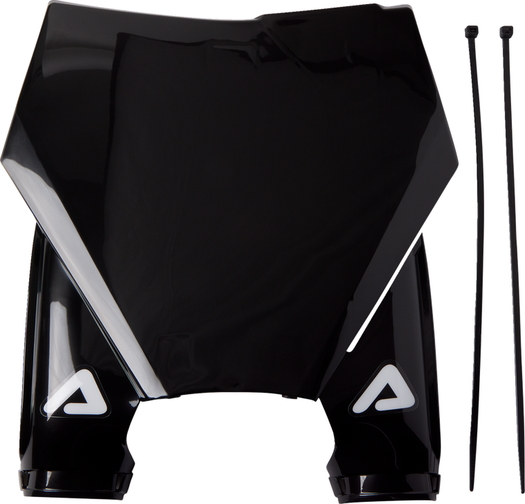 Acerbis - Front Number Plate Raptor 2 Ktm Wht/blk - 2983160001
