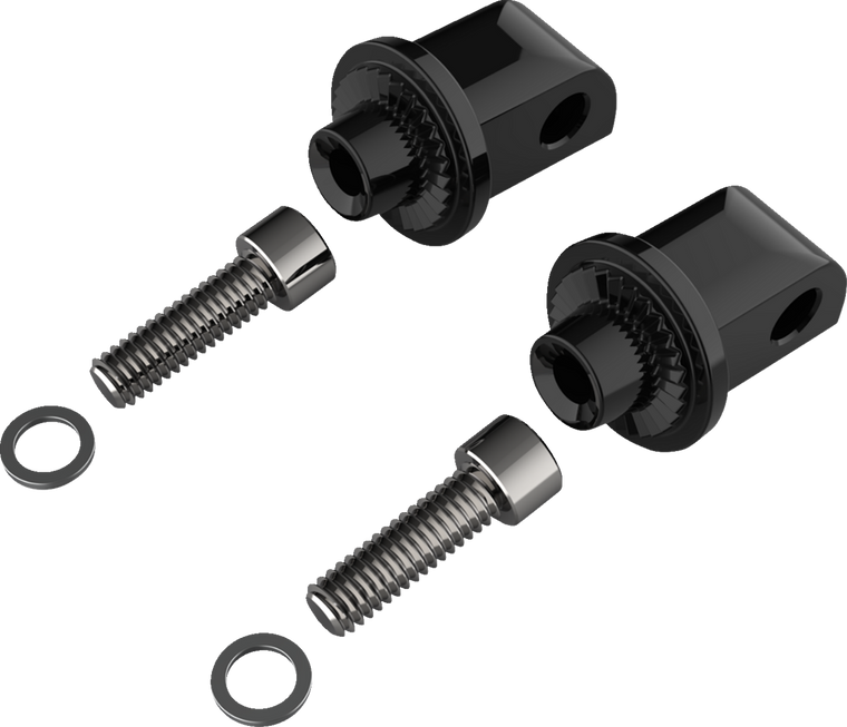 Ciro - Adapter Passenger Peg Indian Blk - 60021