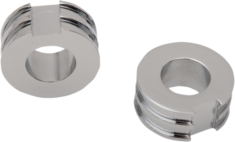 Drag Specialties - Axle Spacer Adjustment - FXST - Chrome Axle Adjuster Spacer - 31136-BC120