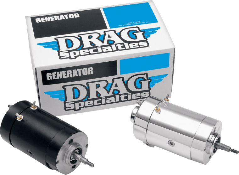 Drag Specialties - Generator 12V - Chrome - The "Great" Generator - 2977565A/C-BX4