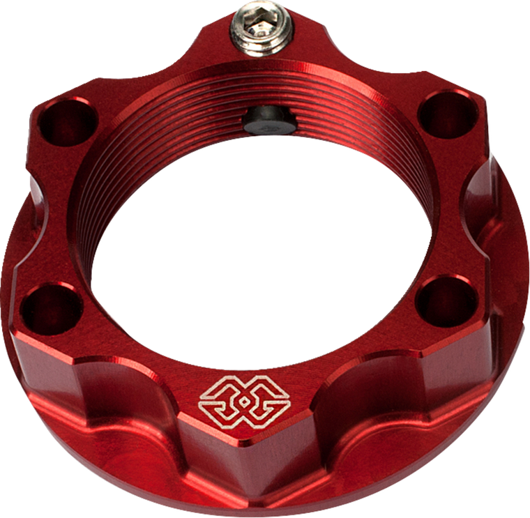 Gilles Tooling - Stem Nut Acma M28 Lock Red - ACMA-28-10-R