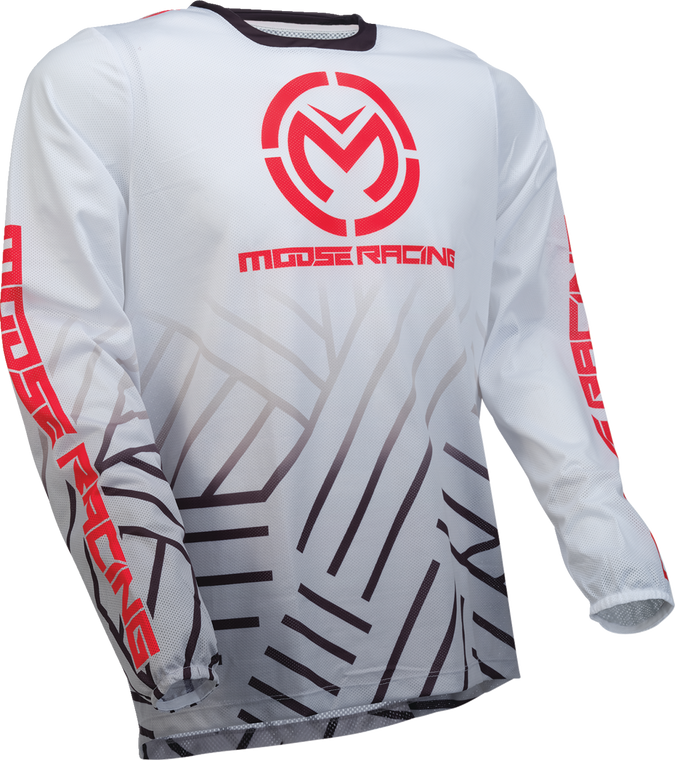Moose Racing - Jersey Sahara Black/white Lg - 29107950