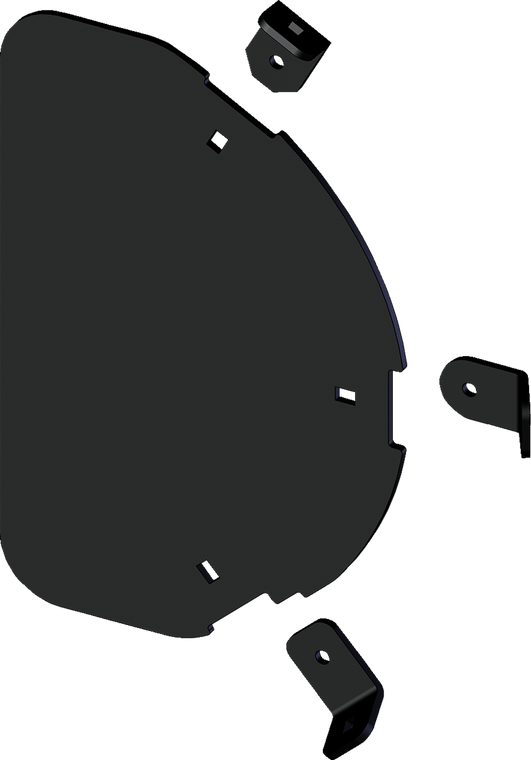 Kfi Products - Plow Side Sheild Tapered - 105540
