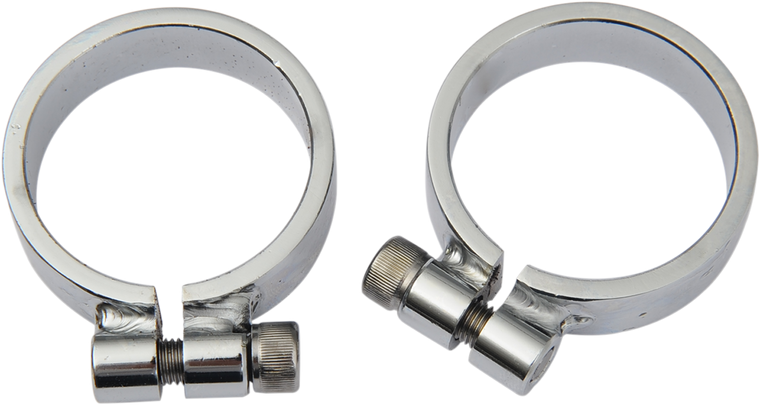 Drag Specialties - Heavy Duty Exhaust Clamps - XL - XL Super Exhaust Port Clamp - 061112-BC323