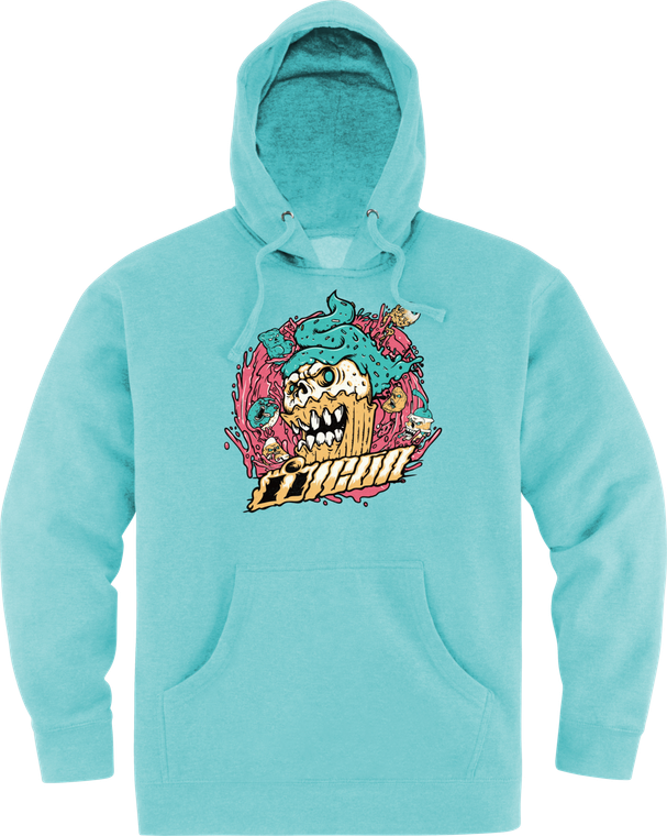 Icon - Hoodie Snack Attack Mint Md -